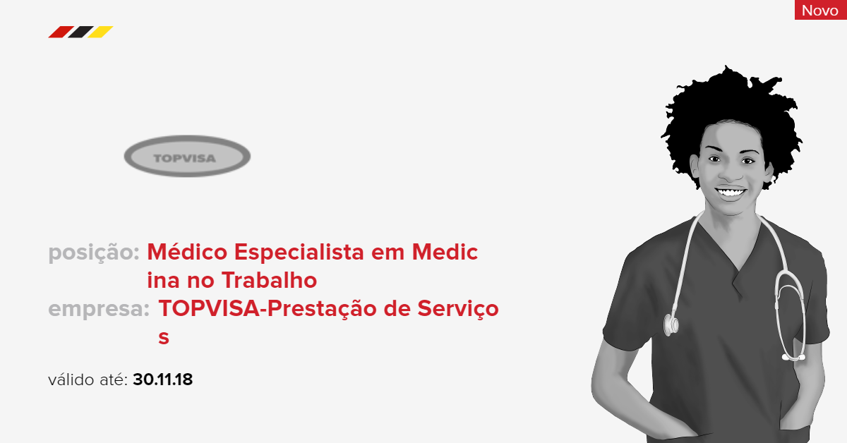 TOPVISA-Prestação de Serviços: Médico Especialista em 